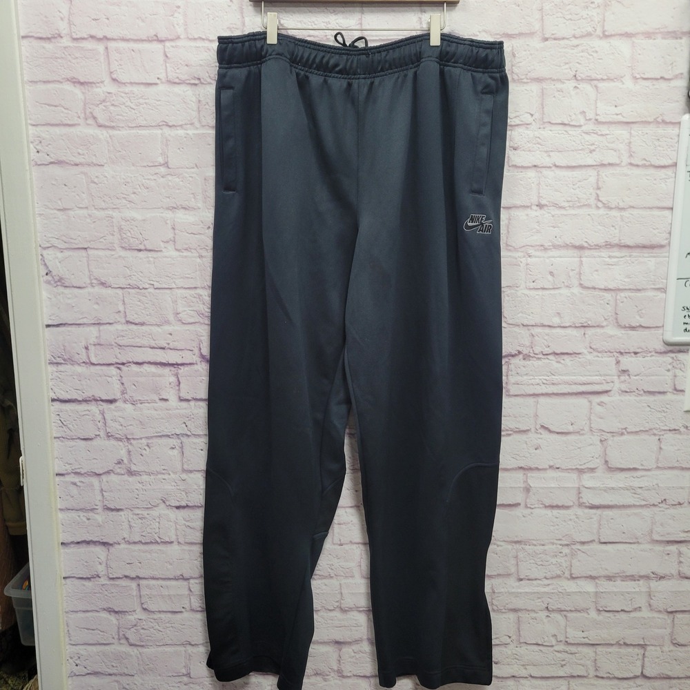 Nike Air Ankle Zip Tracksuit Pants Mens 3XL Black Straight Leg Gorpcore Techwear